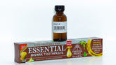 Miswak toothpaste & Clove oil.
